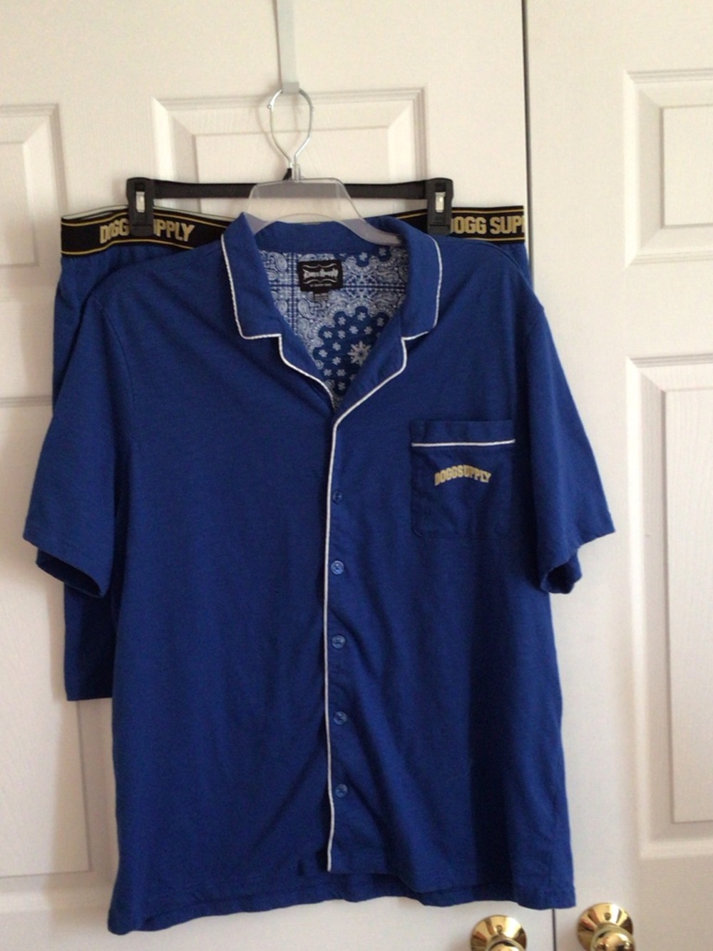 Men’s 2 piece PJ’s Shirt/Shorts - Picture 4 of 7